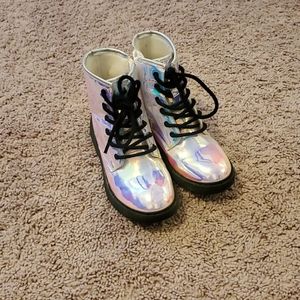 The children's place combat boots